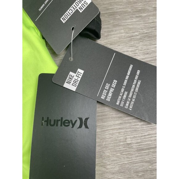 Nike Dri Fit Rashguard Suit Size 12M Hurley NWT SPF 50+ Green Sun Protection - Picture 8 of 13